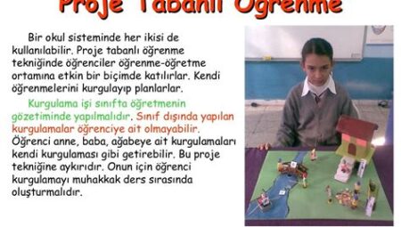 Eğitimde Proje Tabanlı Öğrenme Yöntemleri